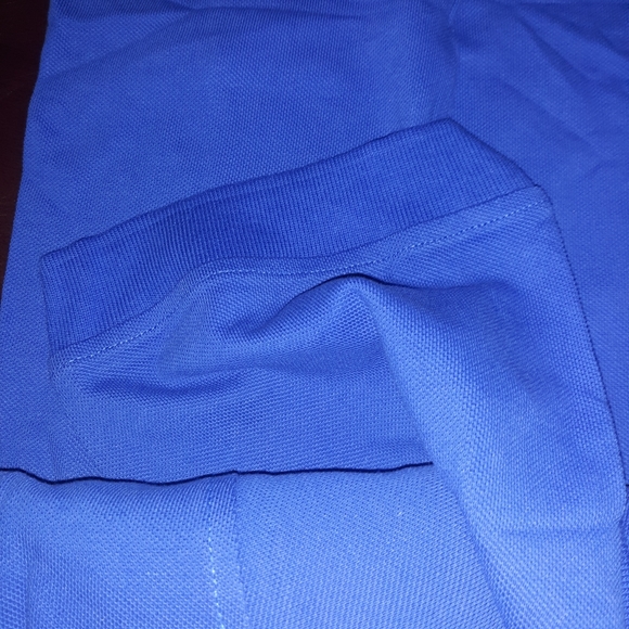 2for $10 NEW men's blue short sleeve work shirt Large - Picture 4 of 6